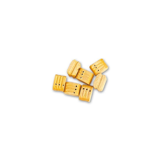 Artesania Block Triple 7.0mm (10) Wooden Ship Accessory