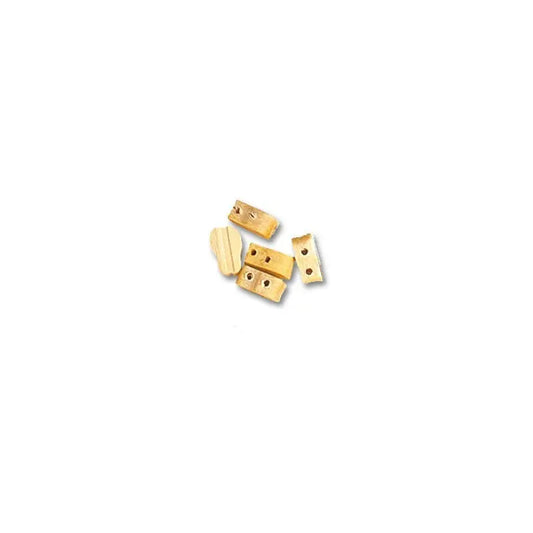 Artesania Latina Single Violin Block in Boxwood 2 Holes 7 mm (6 Units) for Model Ships Artesania Latina