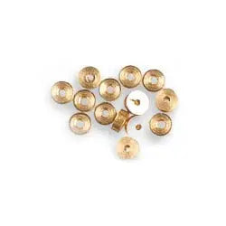 Artesania Cannon Wheels 5.0 x 1.0mm Brass (10) Wooden Ship Accessory Artesania Latina