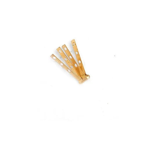 Artesania Hinge Rudder 3.0 x 20.0mm Brass (2) Wooden Ship Accessory Artesania Latina