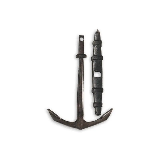 Artesania Spanish Anchor 45.0 x 30.0mm (2) Wooden Ship Accessory Artesania Latina