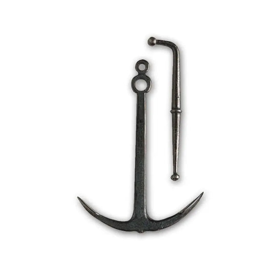 Artesania Spanish Anchor 35.0 x 50.0mm (2) Wooden Ship Accessory Artesania Latina