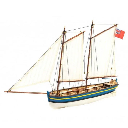 Artesania Latina 1/50 Captain's Longboat HMS Endeavour Wooden Model Ship Kit Artesania Latina