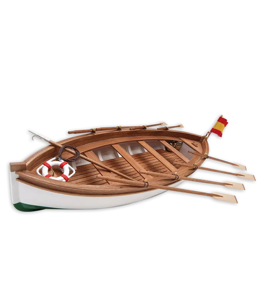 Artesania 1/35 Juan Sebastian Elcano Life Boat Wooden Ship Model Artesania Latina