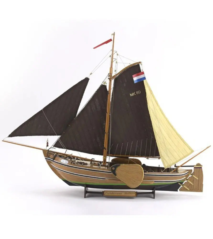 Artesania 1/35 Fishing Boat Botter Wooden Model Ship Kit Artesania Latina