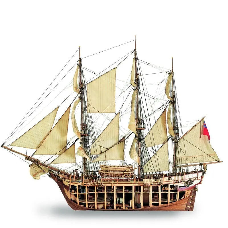 Artesania Latina 1/48 Merchant Vessel HMS Bounty Wooden Model Ship Kit Artesania Latina