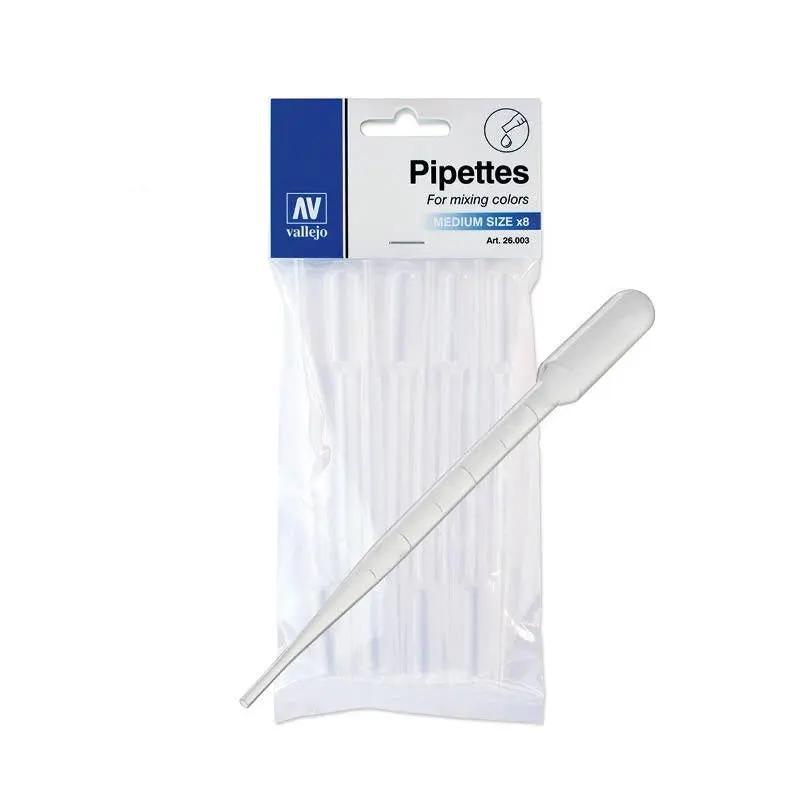 Vallejo Pipettes Medium Size (8) 8x3ml. Vallejo