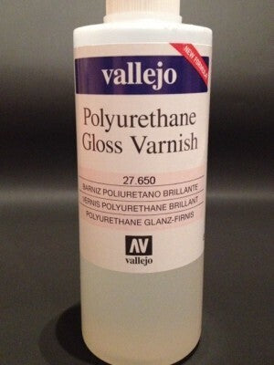 Vallejo Polyurethane Gloss Varnish 200 ml