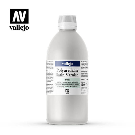 Vallejo Satin Polyurethane Varnish 500 ml Vallejo