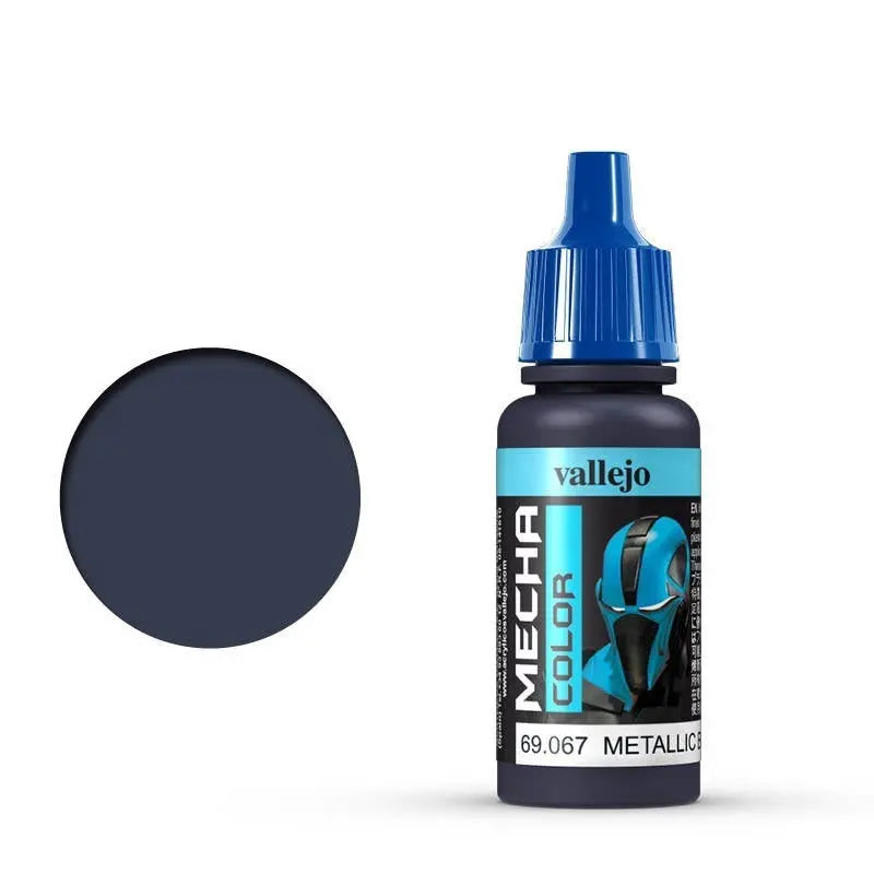 Vallejo Mecha Colour Metallic Blue 17ml Acrylic Airbrush Paint Vallejo