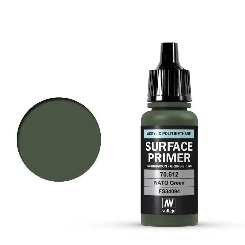 Vallejo Surface Primer NATO Green 17 ml Vallejo