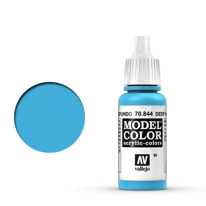 Vallejo Model Colour #066 Deep Sky Blue 17 ml Acrylic Paint Vallejo
