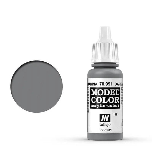 Vallejo Model Colour #159 Dark Sea Grey 17 ml Acrylic Paint Vallejo
