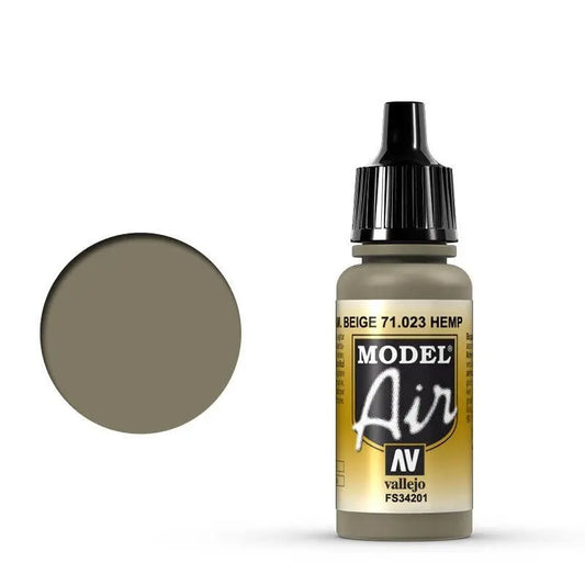 Vallejo Model Air Hemp 17 ml Acrylic Airbrush Paint Vallejo