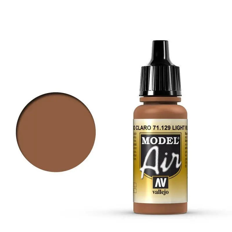 Vallejo Model Air Light Rust 17 ml Acrylic Airbrush Paint Vallejo