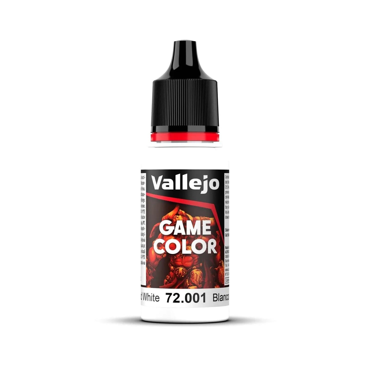 Vallejo Game Color Dead White 18ml Acrylic Paint Vallejo