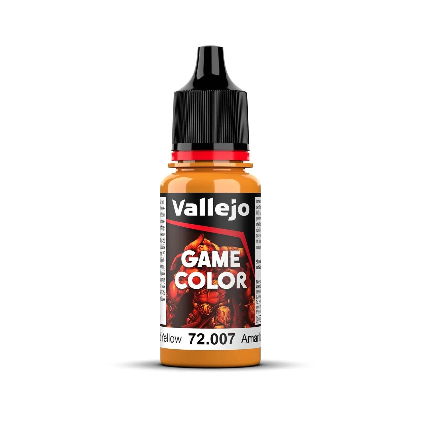 Vallejo Game Color Gold Yellow 18ml Acrylic Paint Vallejo