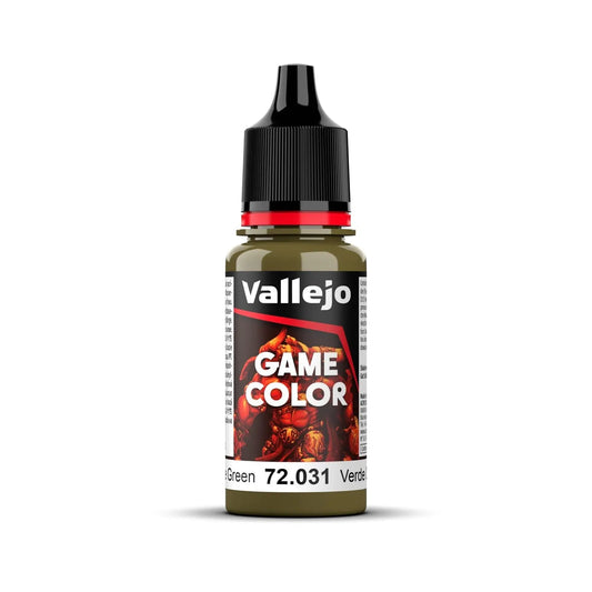 Vallejo Game Color Camouflage Green 18ml Acrylic Paint Vallejo