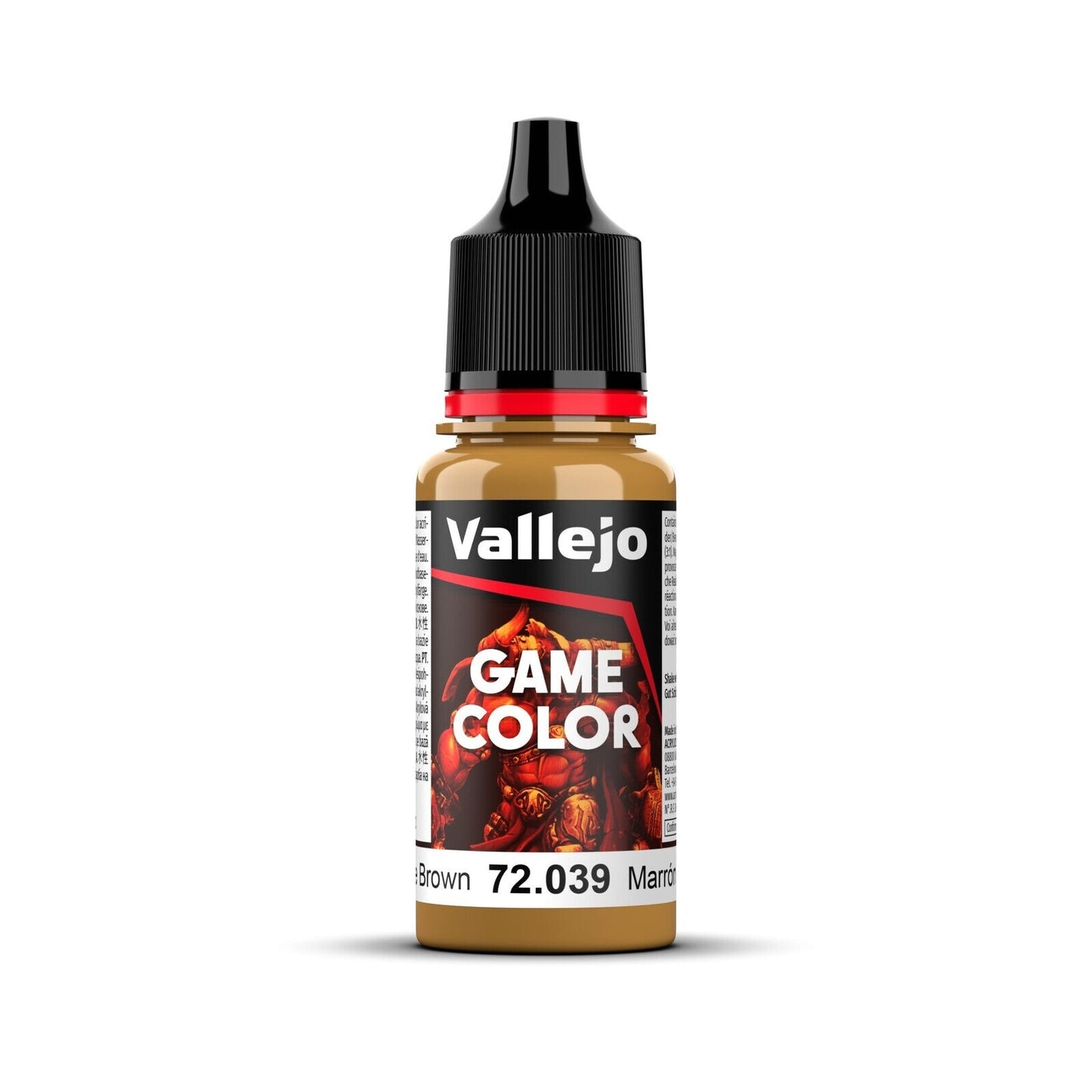 Vallejo Game Color Plague Brown 18ml Acrylic Paint Vallejo