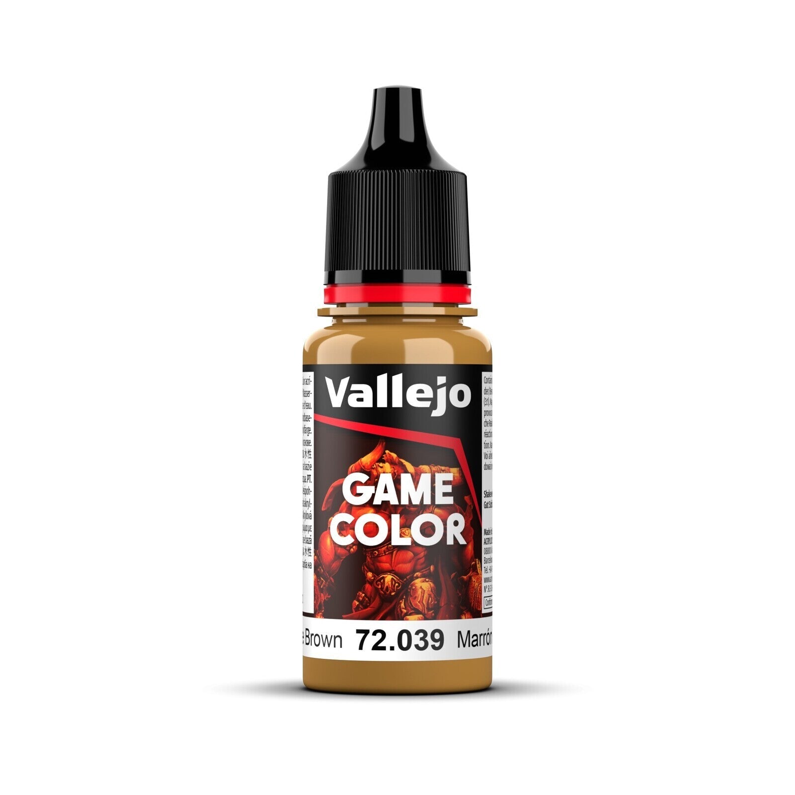 Vallejo Game Color Plague Brown 18ml Acrylic Paint Vallejo