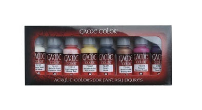 Vallejo Game Colour Non death Chaos (by Angel Giraldez) 8 Colour Set Acrylic Paint