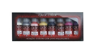 Vallejo Game Color Non death Chaos (by Angel Giraldez) 8 Colour Set Acrylic Paint