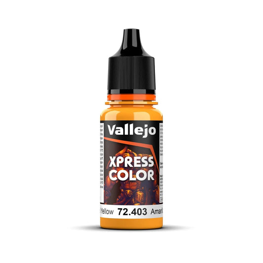 Vallejo Xpress Color Imperial Yellow 18ml Acrylic Paint Vallejo
