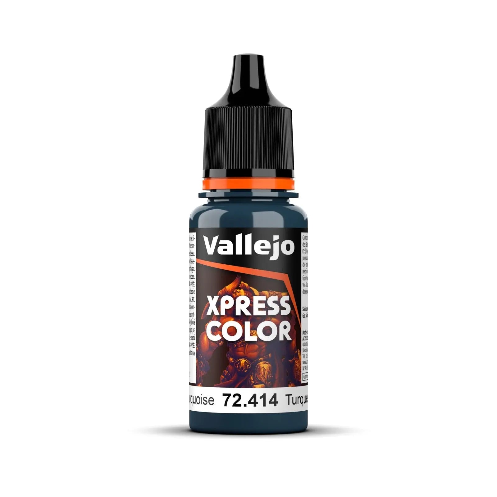 Vallejo Xpress Color Caribbean Turquoise 18ml Acrylic Paint Vallejo