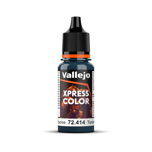 Vallejo Xpress Color Caribbean Turquoise 18ml Acrylic Paint Vallejo