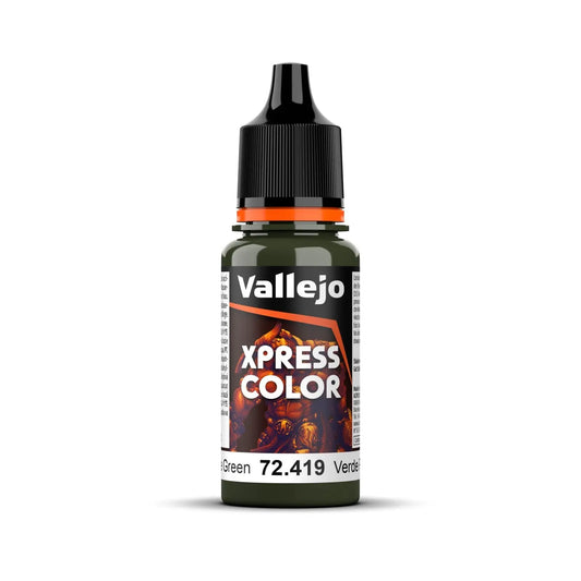 Vallejo Xpress Color Plague Green 18ml Acrylic Paint Vallejo