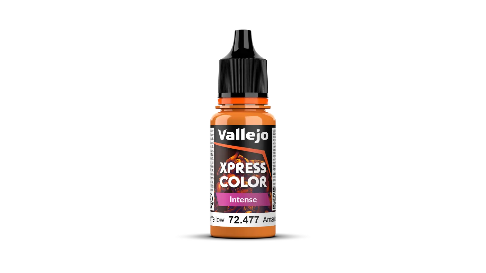 Vallejo Xpress Colour Intense Dreadnought Yellow 18 ml Acrylic Paint Vallejo