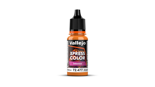 Vallejo Xpress Colour Intense Dreadnought Yellow 18 ml Acrylic Paint Vallejo