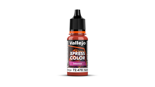 Vallejo Xpress Colour Intense Phoenix Orange 18 ml Acrylic Paint Vallejo