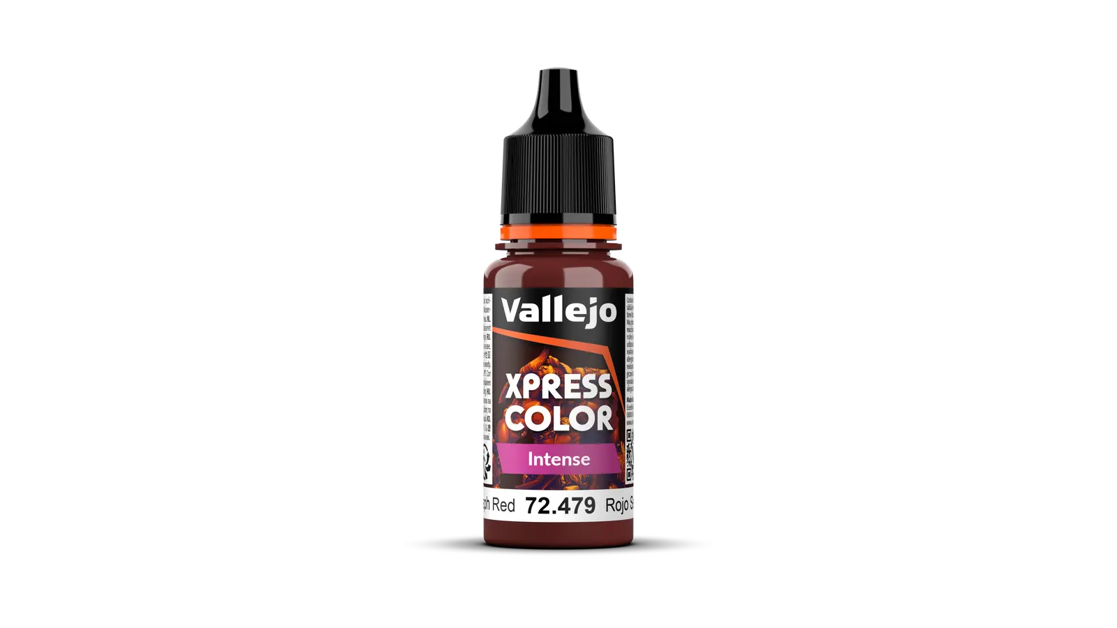 Vallejo Xpress Colour Intense Seraph Red 18 ml Acrylic Paint Vallejo