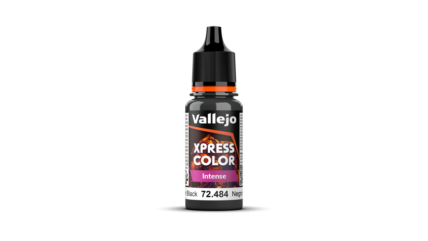 Vallejo Xpress Colour Intense Hospitallier Black 18 ml Acrylic Paint Vallejo