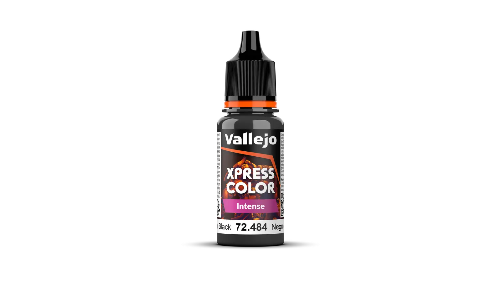 Vallejo Xpress Colour Intense Hospitallier Black 18 ml Acrylic Paint Vallejo