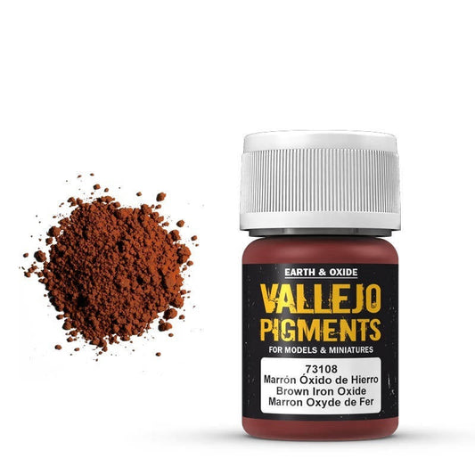 Vallejo Pigments Brown Iron Oxide 30 ml Vallejo