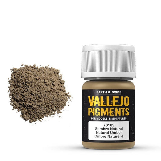 Vallejo Pigments Natural Umber 30 ml Vallejo