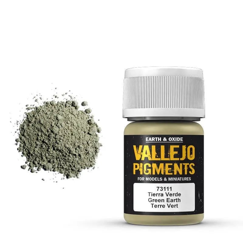 Vallejo Pigments Green Earth 30 ml Vallejo