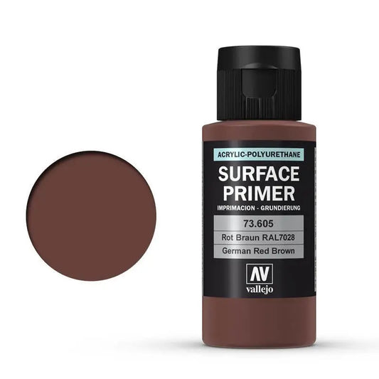 Vallejo Surface Primer Ger Red Brown 60 ml Vallejo