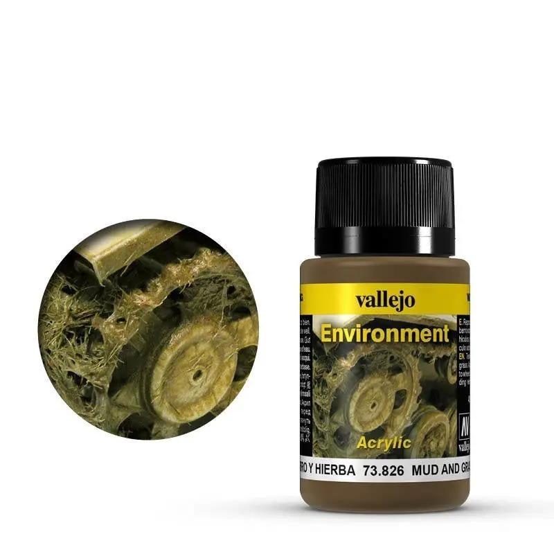 Vallejo Weathering Effects Mud and Grass Effect 40 ml Vallejo