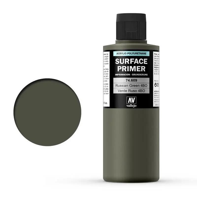 Vallejo Surface Primer Color Russian Green 4BO 200 ml Vallejo