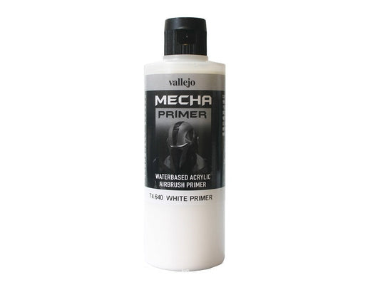 Vallejo Mecha Colour White Primer 200ml Vallejo