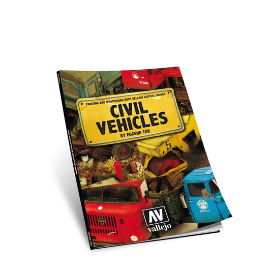 Vallejo Book: Civil Vehicles Book Vallejo