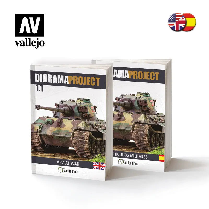 Vallejo Book: Diorama Project 1.1 AFV at War Vallejo