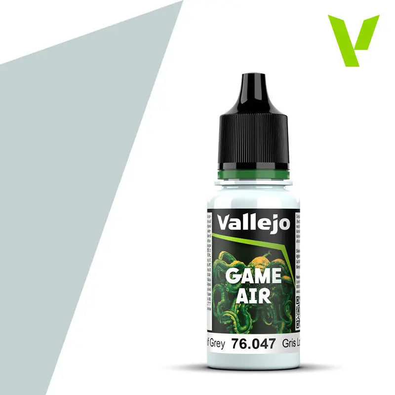 Vallejo Game Air Wolf Grey 18 ml Acrylic Paint - New Formulation Vallejo