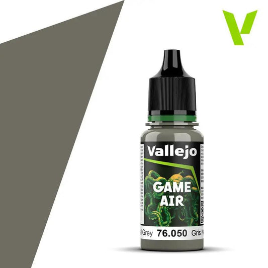 Vallejo Game Air Neutral Grey 18 ml Acrylic Paint - New Formulation Vallejo