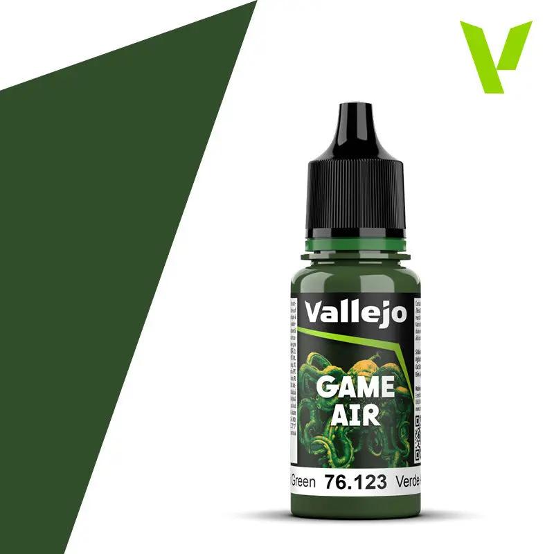Vallejo Game Air Angel Green 18 ml Acrylic Paint - New Formulation Vallejo