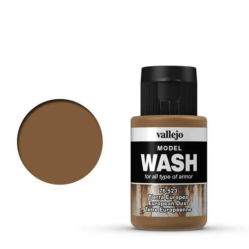 Vallejo Model Wash European Dust 35 ml Acrylic Paint Vallejo