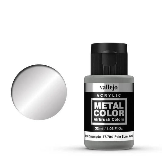 Vallejo Metal Color Pale Burnt Metal 32ml Acrylic Paint Vallejo